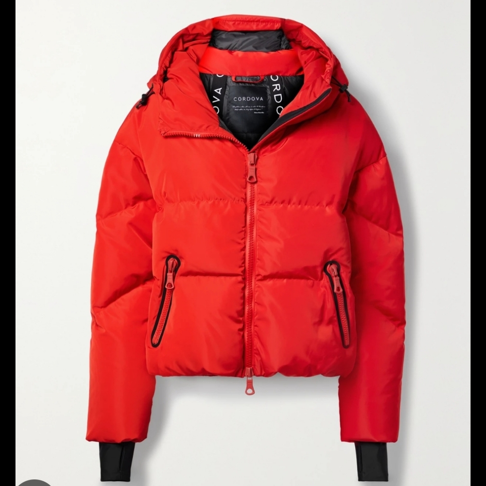 Cordova Meribel Down Ski Jacket Fiery Red Cordova Meribel Ski Jacket Red
